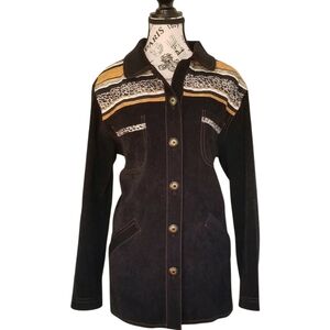 Nancy Bolen City Girl Velvet Jacket – Western Vintage Edition